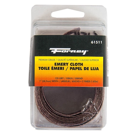 Forney Abrasive Cloth, 6ft 61511